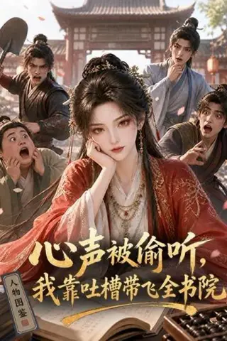 《心声被偷听，我靠吐槽带飞全书院第一季（127集）（夸克网盘）》短剧封面