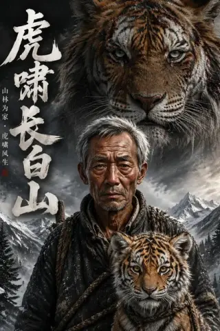 《虎啸长白山（61集）（45集）AI短剧（百度网盘）》短剧封面