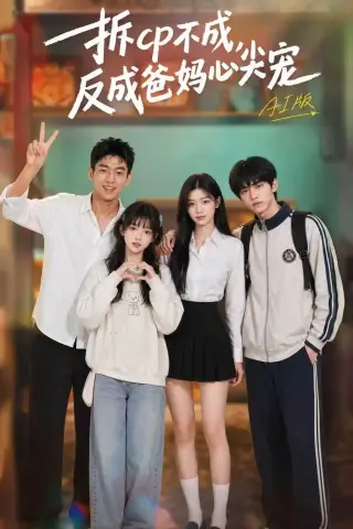 《拆CP不成，反成爸妈心尖宠AI版（85集）（夸克网盘）》短剧封面