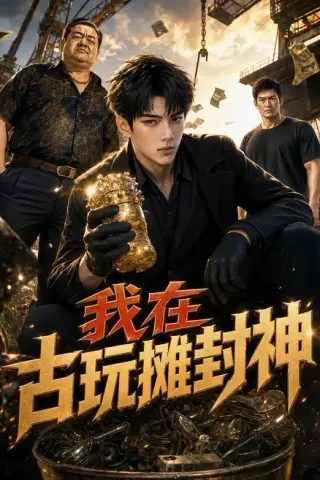 《我在古玩摊封神（43集）（夸克网盘）》短剧封面