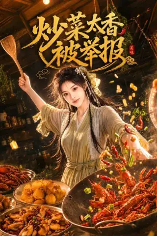 《炒菜太香被举报（116集）AI短剧 (2026)》短剧封面
