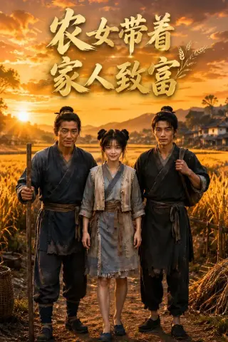 《农女带着家人致富（83集）（夸克网盘）》短剧封面
