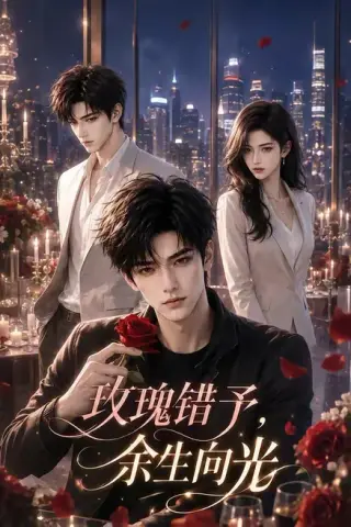 《玫瑰错予，余生向光（44集）（夸克网盘）》短剧封面