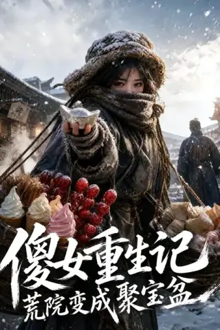 《傻女重生记，荒院变成聚宝盆（108集）（夸克网盘）》短剧封面