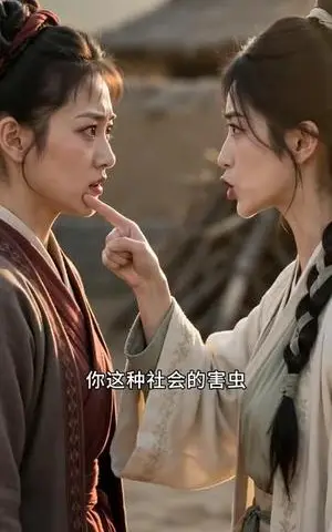 《饥荒全村吃草根，我带全家顿顿炫肉（105就）（夸克网盘）》短剧封面