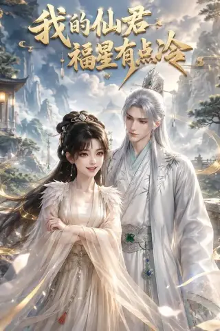 《我的仙君福星有点冷（72集）（夸克网盘）》短剧封面
