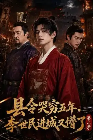 《县令哭穷五年，李世民进城又懵了第二季（77集）（夸克网盘）》短剧封面