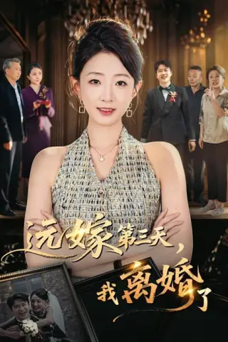 《远嫁第三天，我离婚了（45集）姜睿佳＆彭剑雄 (2026)》短剧封面