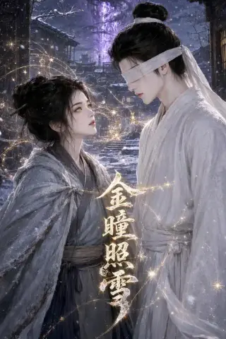 《金瞳照雪（60集）（夸克网盘）》短剧封面