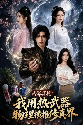 《两界穿梭：我用热武器物理横推修真界（80集）AI短剧 (2026)》短剧封面