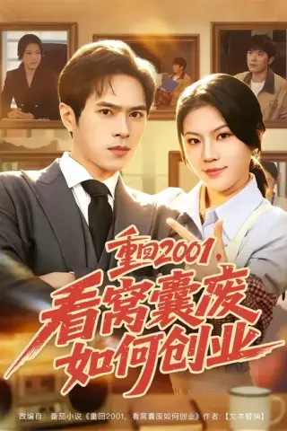 《重回2001，看窝囊废如何创业（73集）金铄＆唐子璇（百度网盘）》短剧封面