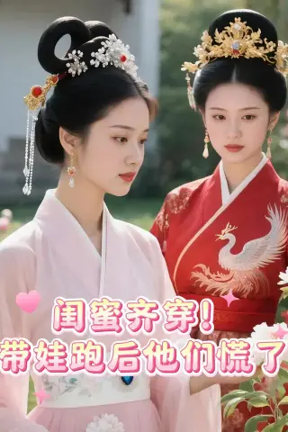 《闺蜜齐穿！带娃跑后他们慌了（28集）Ai短剧（夸克网盘）》短剧封面