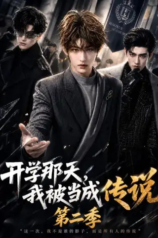 《开学那天，我被当成传说第二季（81集）（夸克网盘）》短剧封面