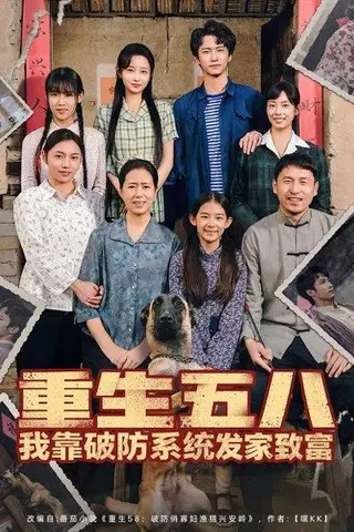 《重生五八我靠破防系统发家致富（80集）》短剧封面