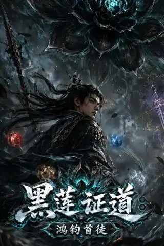 《黑莲证道：鸿钧首徒（80集）AI短剧（夸克网盘）》短剧封面