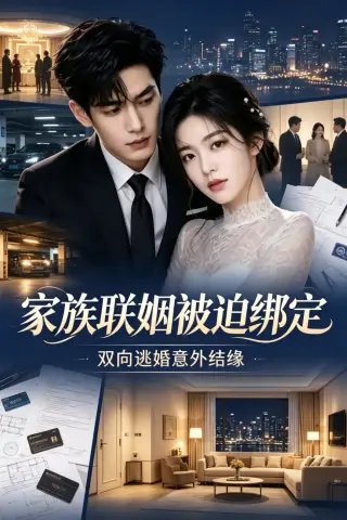 《家族联姻被迫绑定，双向逃婚意外结缘（43集）（夸克网盘）》短剧封面