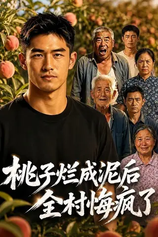 《桃子烂成泥后，全村悔疯了（75集）A短剧（百度网盘）》短剧封面