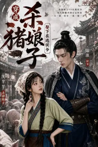 《穿成杀猪娘子，救下在逃侯爷（60集）（夸克网盘）》短剧封面