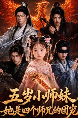 《五岁小师妹她是四个师兄的团宠（50集）（夸克网盘）》短剧封面