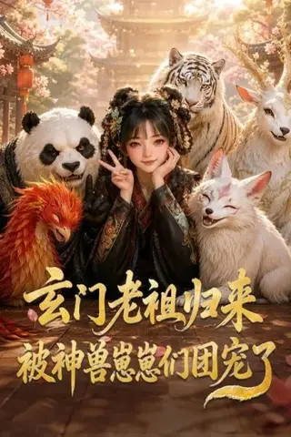 《玄门老祖归来，被神兽崽崽们团宠了（55集）（夸克网盘）》短剧封面
