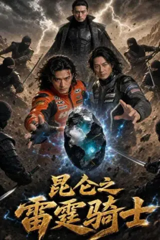 《昆仑之雷霆骑士（72集）AI短剧（百度网盘）》短剧封面