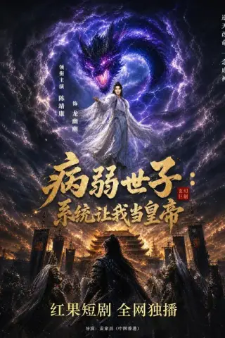 《病弱世子：系统让我当皇帝（80集）（百度网盘）》短剧封面