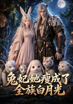 《兔妃她瘦成了全族白月光（60集）（夸克网盘）》短剧封面