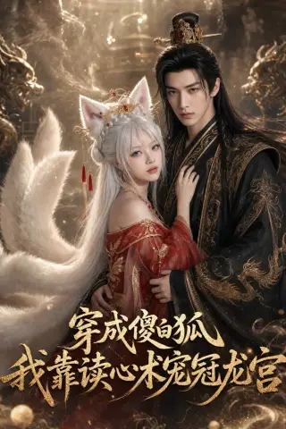 《穿成傻白狐，我靠读心术宠冠龙宫（82集）（夸克网盘）》短剧封面