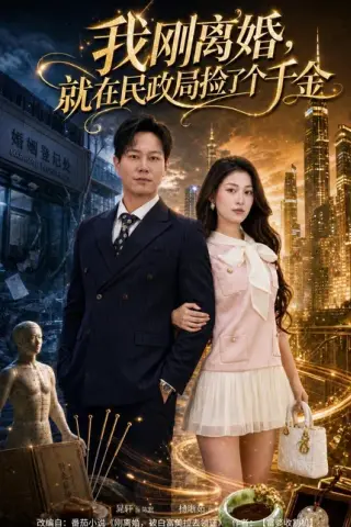 《我刚离婚，就在民政局捡了个千金（80集）晁轩＆杨晰茹（百度网盘）》短剧封面