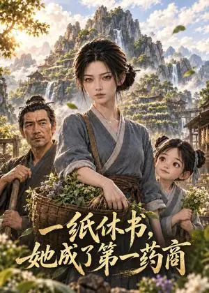 《一纸休书，她成了第一药商（80集）（夸克网盘）》短剧封面
