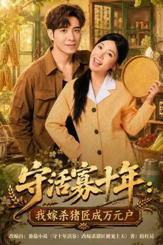 《守活寡十年：我嫁杀猪匠成万元户（80集）贾予乐＆李浩（夸克网盘）》短剧封面