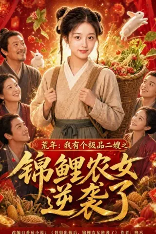 《荒年：我有个极品二嫂之锦鲤农女逆袭了（100集）（百度网盘）》短剧封面