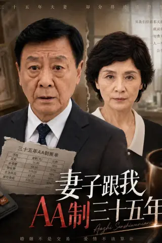 《妻子跟我AA制三十五年（42集）AI短剧（夸克网盘）》短剧封面