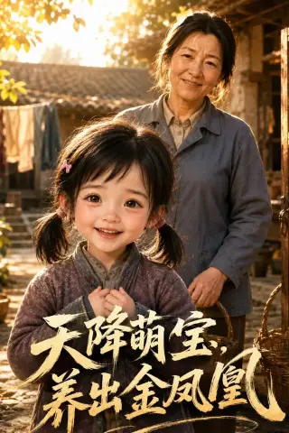 《天降萌宝，养出金凤凰（30集）（夸克网盘）》短剧封面