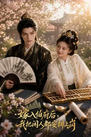《嫁入伯府后，我把闲人都安排上岗（52集）AI短剧 (2026)》短剧封面