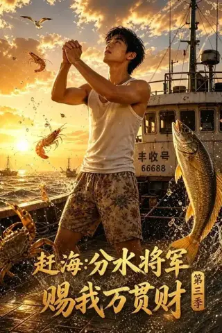 《赶海：分水将军赐我万贯财第三季（88集）（夸克网盘）》短剧封面