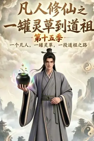 《凡人修仙之一罐灵草到道祖第十五季（100集）（夸克网盘）》短剧封面
