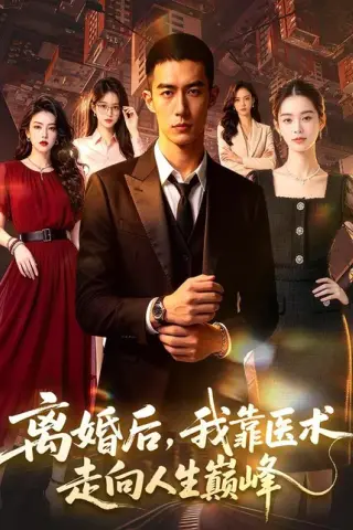 《离婚后，我靠医术走向人生巅峰（60集）AI短剧（百度网盘）》短剧封面