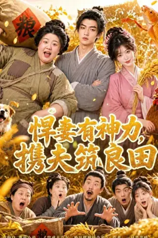 《悍妻有神力，携夫筑良田（100集）（夸克网盘）》短剧封面