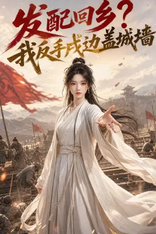 《发配回乡？我反手戍边盖城墙（45集）（夸克网盘）》短剧封面