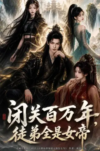 《闭关百万年，徒弟全是女帝（80集）（百度网盘）》短剧封面