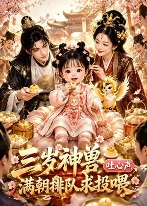 《三岁神兽吐心声，满朝排队求投喂（100集）（夸克网盘）》短剧封面