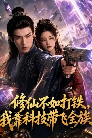 《修仙不如打铁，我靠科技带飞全族（80集）（夸克网盘）》短剧封面