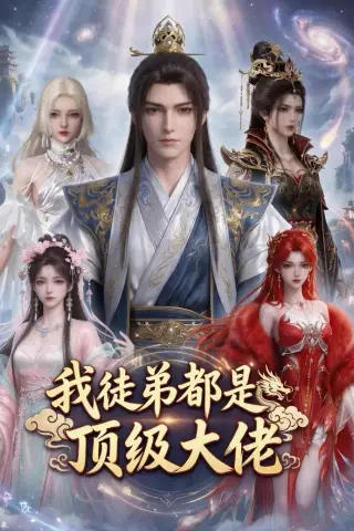 《我徒弟都是顶级大佬（39集）（夸克网盘）》短剧封面