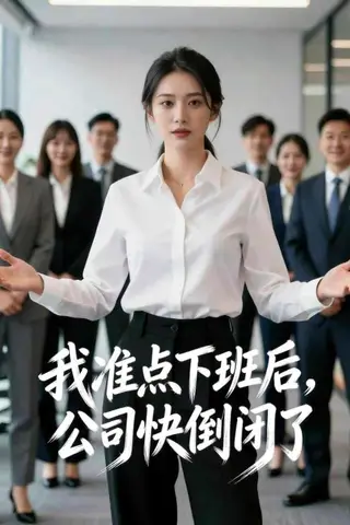 《我准点下班后，公司快倒闭了（46集）Ai短剧（百度网盘）》短剧封面