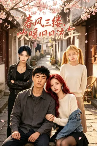 《春风三缕，吹暖旧日流年（70集）（夸克网盘）》短剧封面