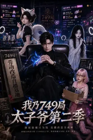 《我乃749局太子爷第二季（71集）（夸克网盘）》短剧封面
