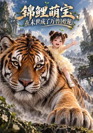 《锦鲤萌宝，在末世成了万兽团宠（70集）（夸克网盘）》短剧封面