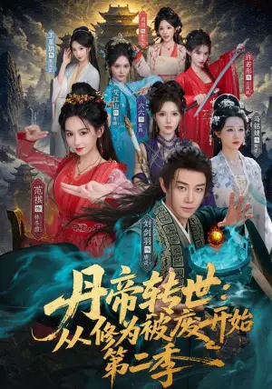 《丹帝转世：从修为被废开始第二季（80集）刘剑雨&范祺（夸克网盘）》短剧封面