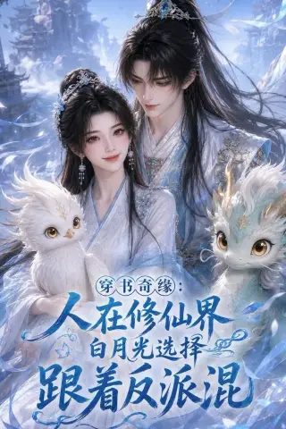 《穿书奇缘：人在修仙界白月光选择跟着反派混（110集）（夸克网盘）》短剧封面